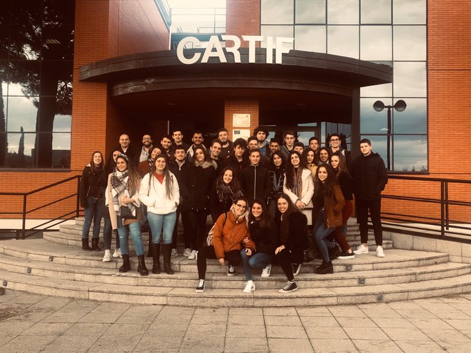 Visita estudiantes de la Universidad de Salamanca