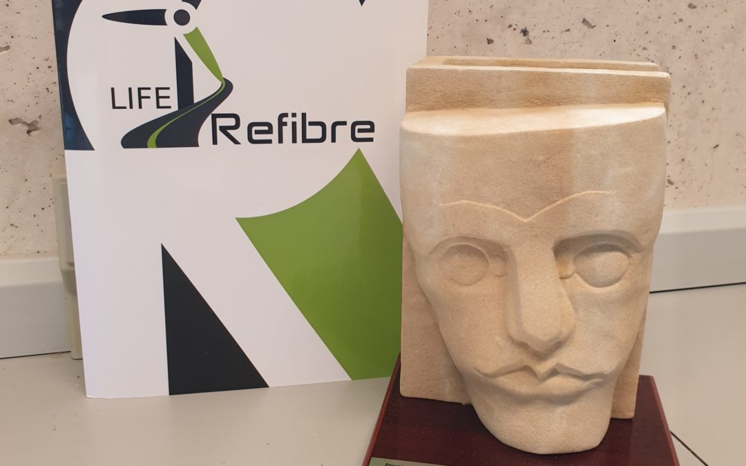 PREMIO INNOVADORES2020 Proyecto LIFE REFIBRE